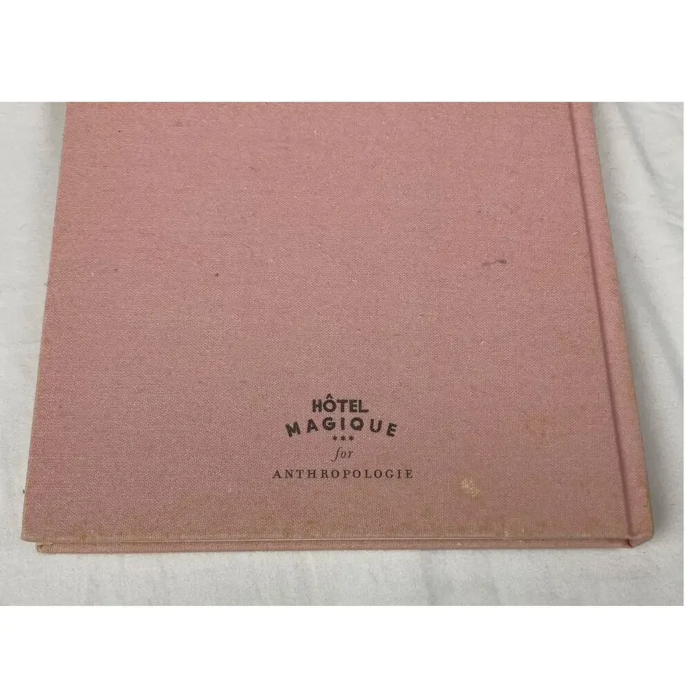 New Hotel Magique Anthropologie Cahier Notes Journal Pink Lips Lined 128 pages